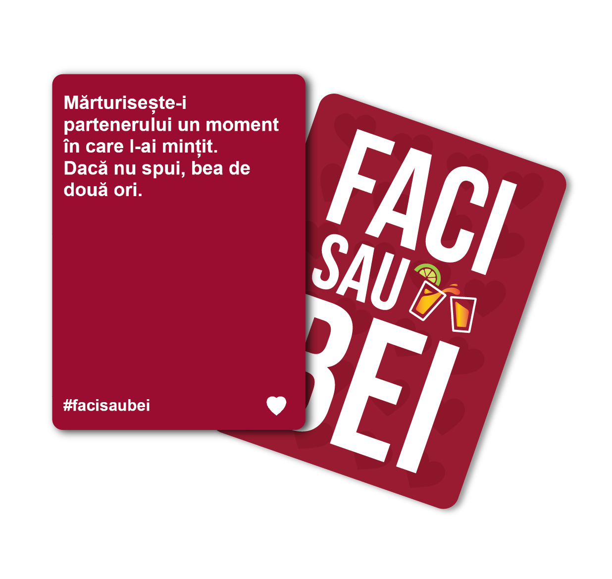 JOC FACI SAU BEI – CUPLURI - 200 CARTONAȘE