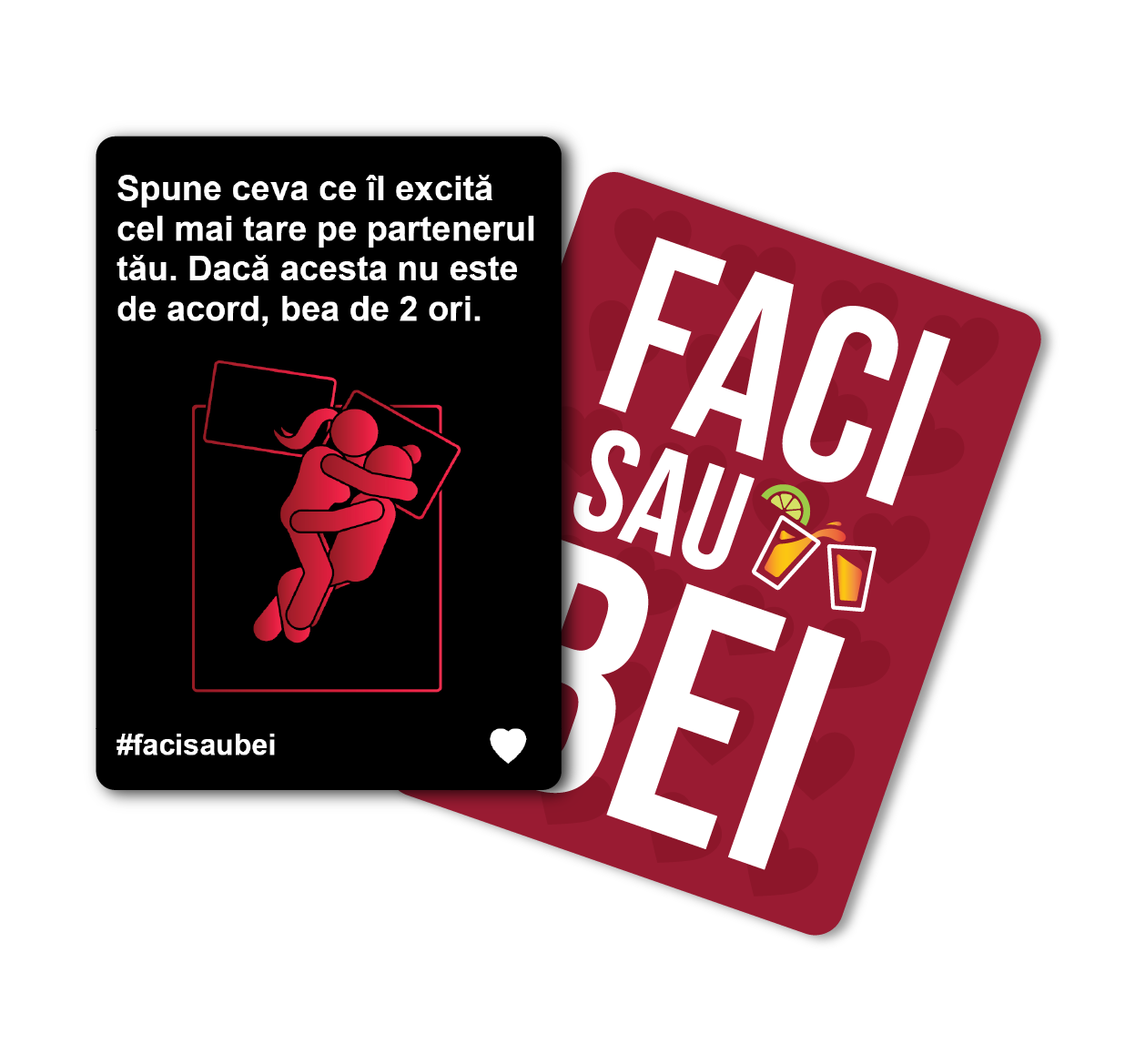 JOC FACI SAU BEI – CUPLURI - 200 CARTONAȘE