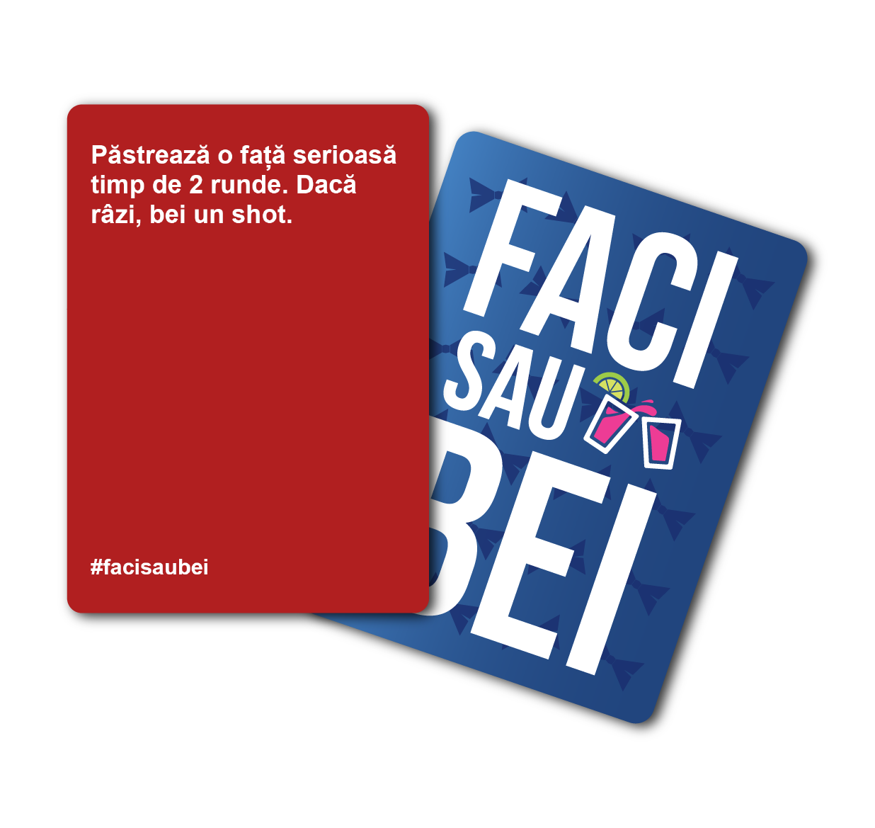 JOC FACI SAU BEI - EDIȚIA DECENTĂ –200 CARTONAȘE