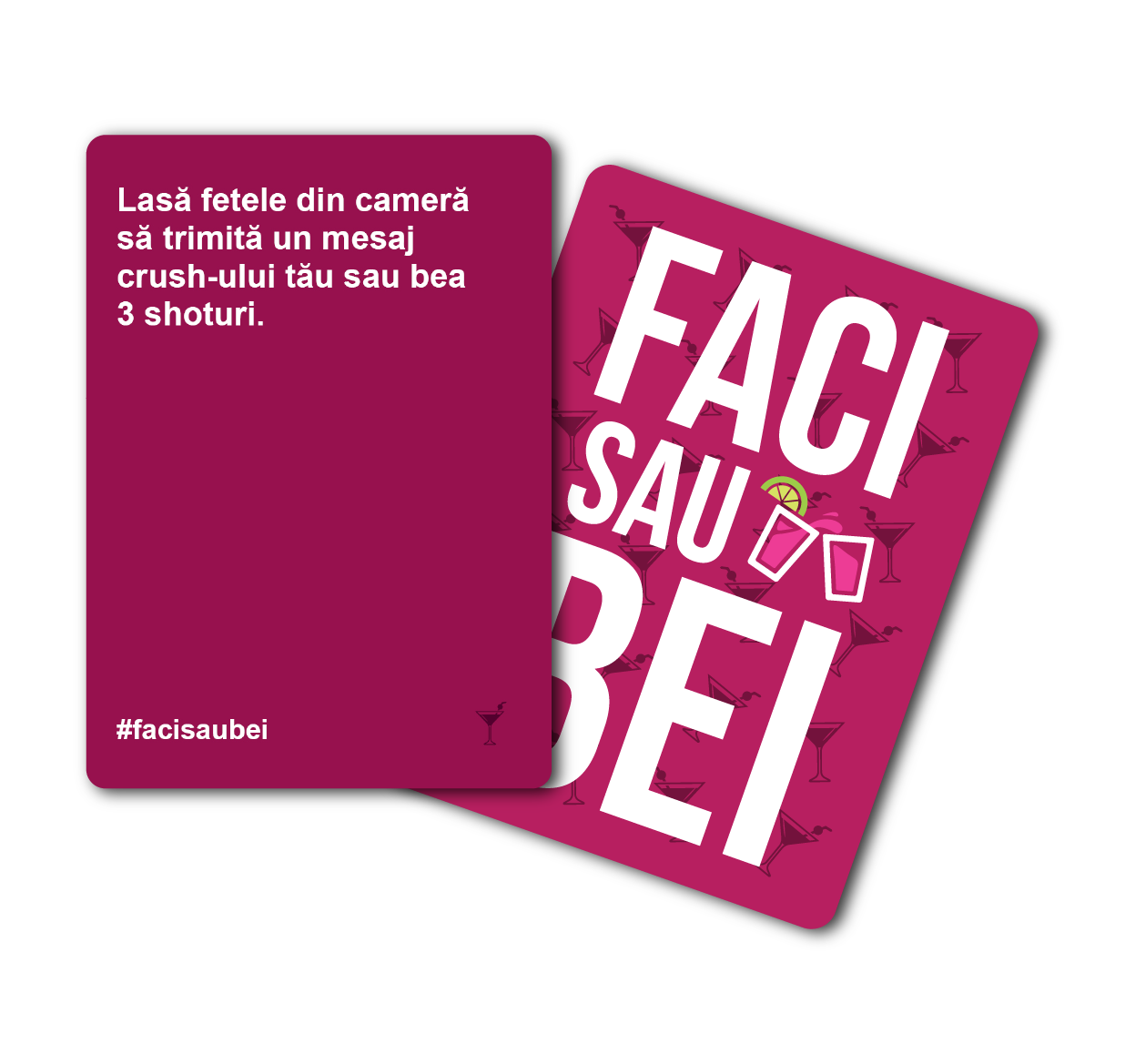 JOC FACI SAU BEI- SEARA FETELOR  –200 CARTONAȘE
