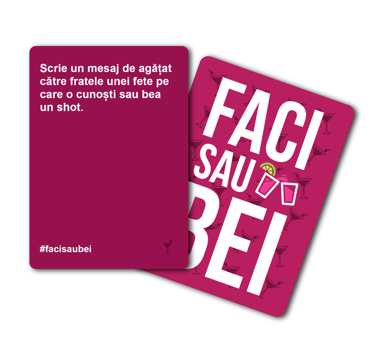 JOC FACI SAU BEI- SEARA FETELOR  –200 CARTONAȘE