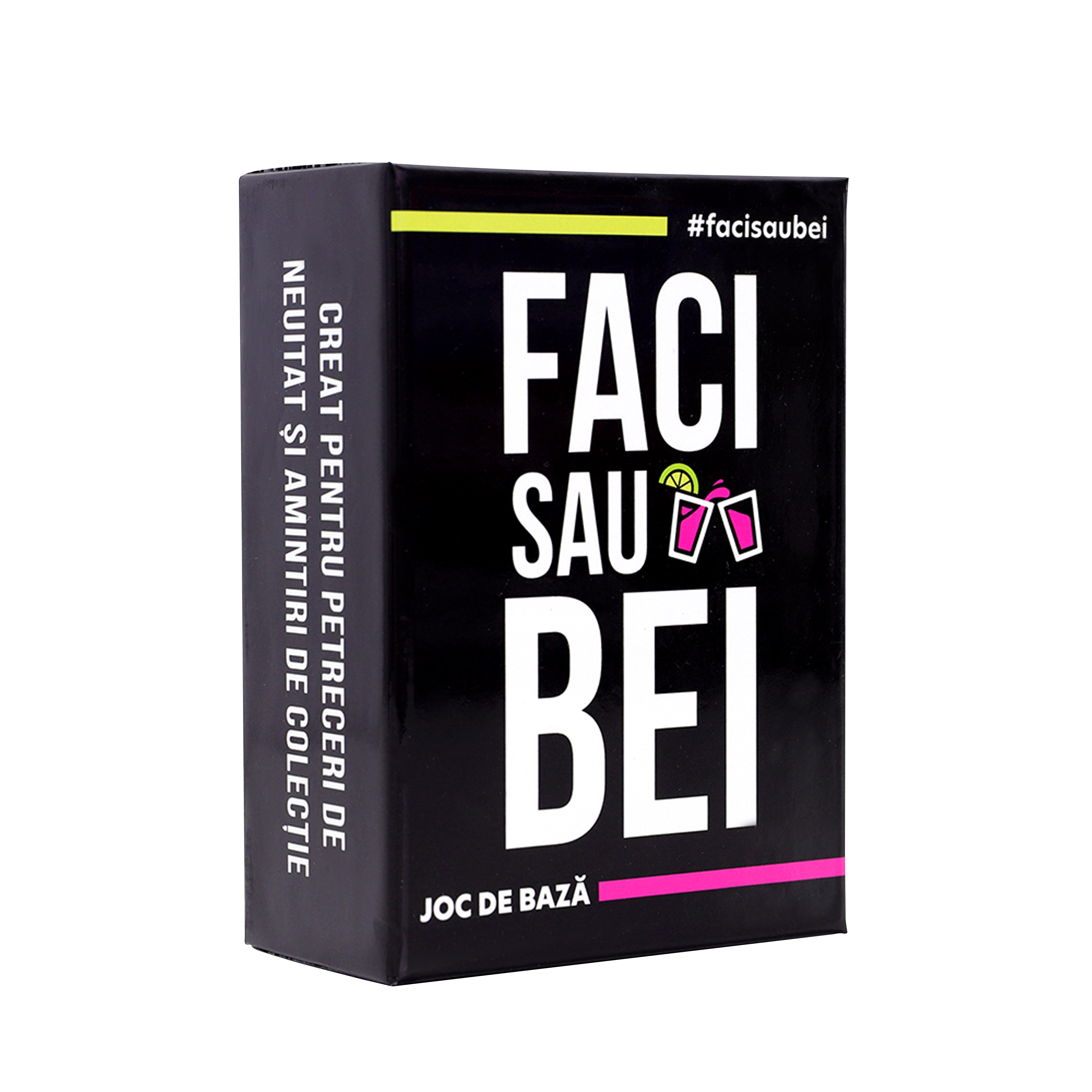 JOC DE BAZĂ FACI SAU BEI –300 CARTONAȘE - Faci sau Bei