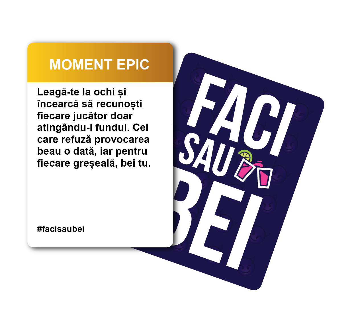 JOC FACI SAU BEI - EDIȚIA PERVERSĂ - 200 CARTONAȘE