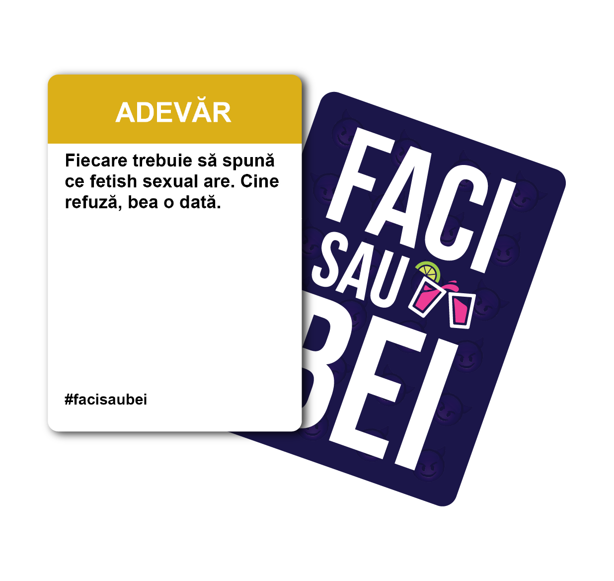 JOC FACI SAU BEI - EDIȚIA PERVERSĂ - 200 CARTONAȘE