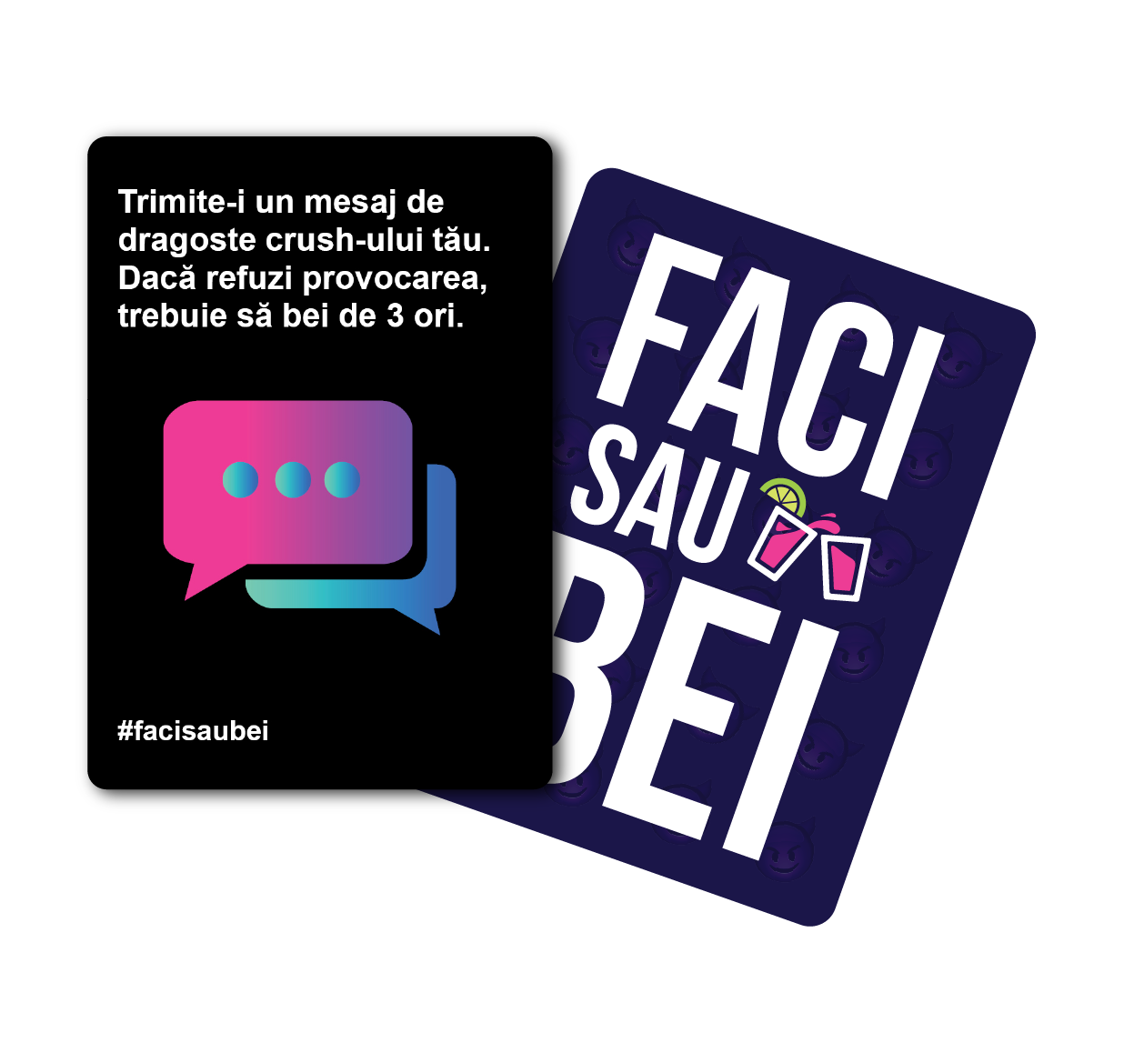 JOC FACI SAU BEI - EDIȚIA PERVERSĂ - 200 CARTONAȘE