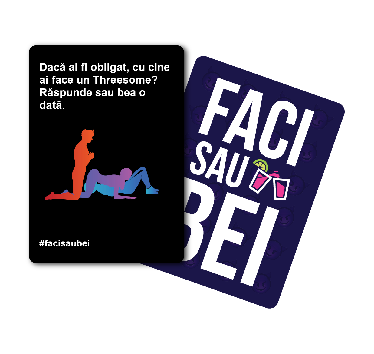 JOC FACI SAU BEI - EDIȚIA PERVERSĂ - 200 CARTONAȘE