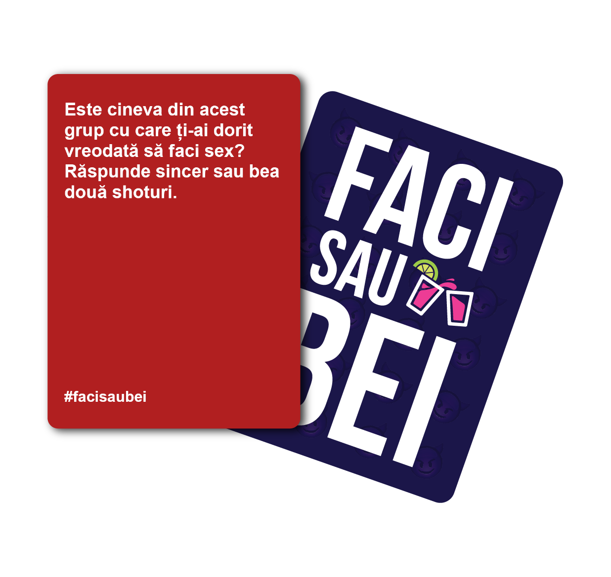 JOC FACI SAU BEI - EDIȚIA PERVERSĂ - 200 CARTONAȘE